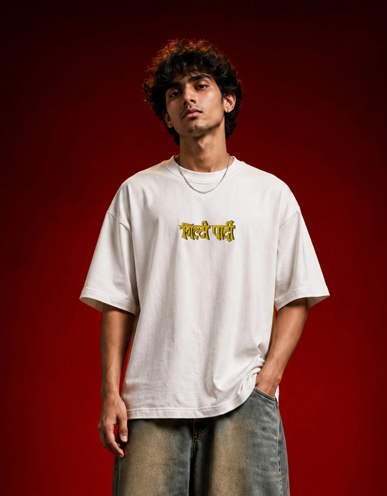 DND Off-White Oversized T-Shirt