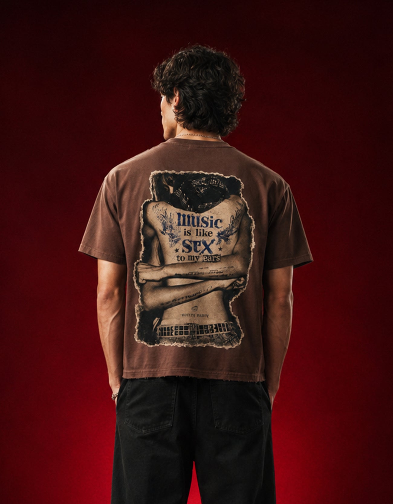 Dirty Frequency Boxy Fit T-shirt