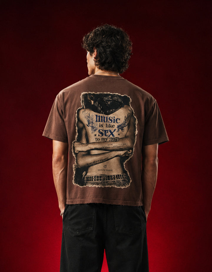 Dirty Frequency Boxy Fit T-shirt
