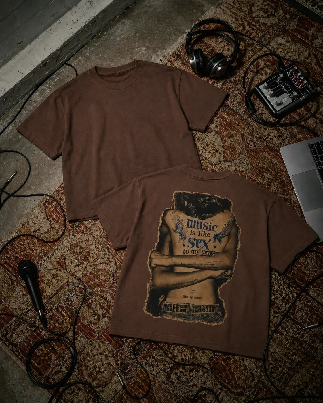 Dirty Frequency Boxy Fit T-shirt