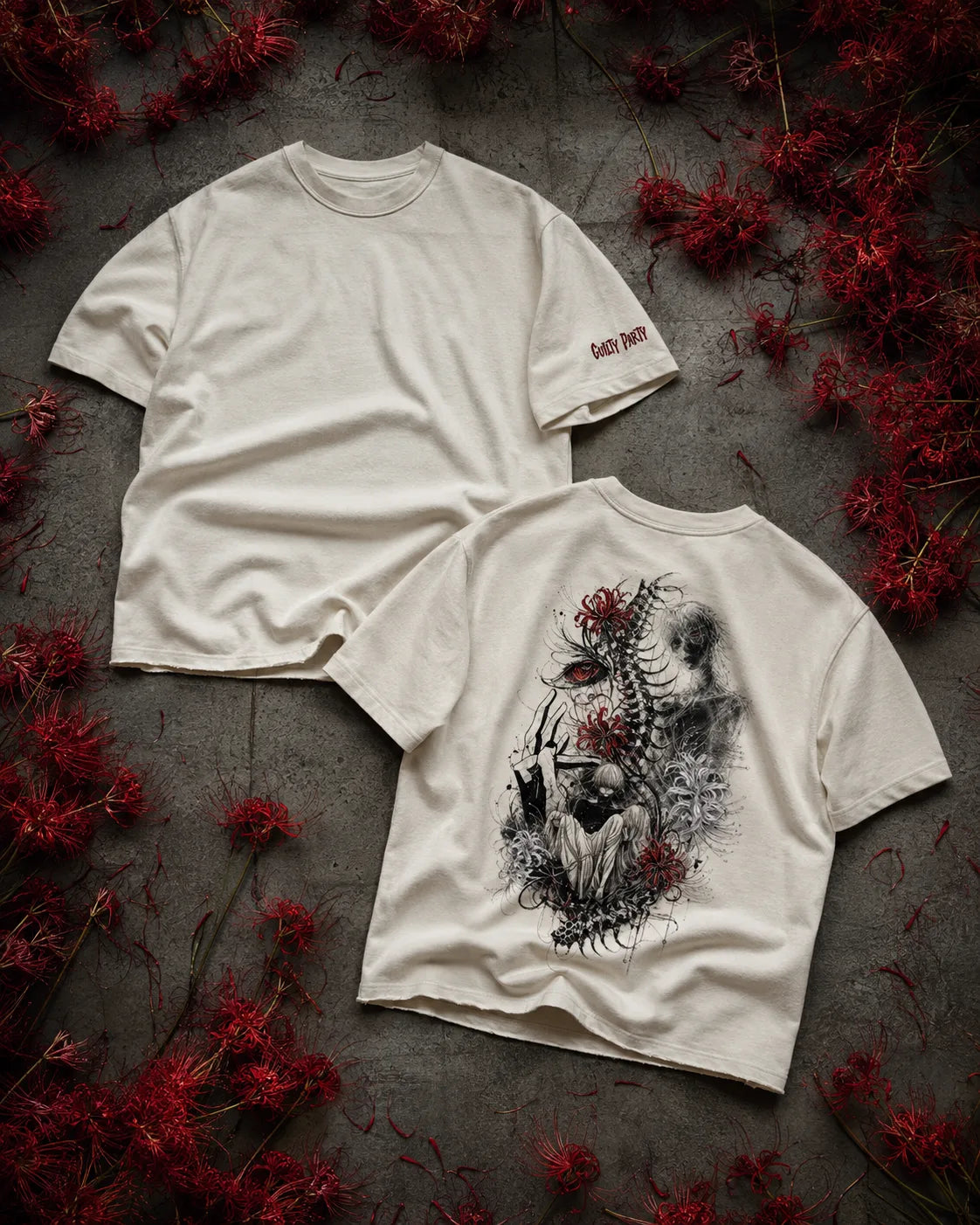 Half Human Boxy Fit T-shirt