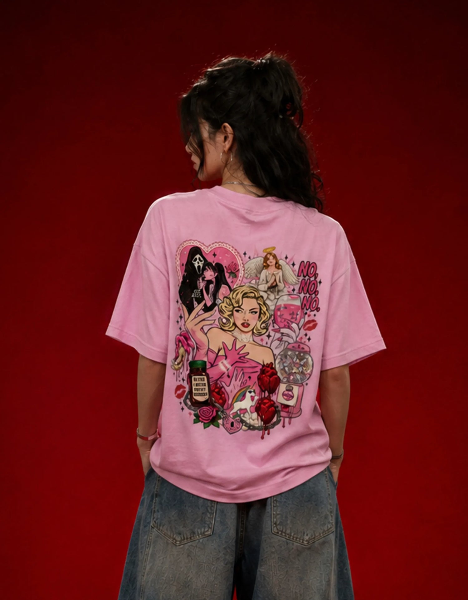 ICON Baby Pink Oversized T-Shirt