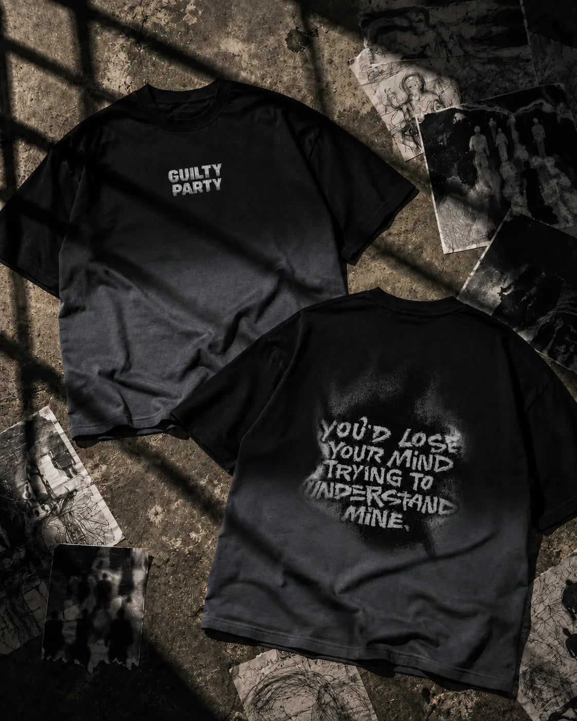 Mental Trespass Sunfade Boxy Fit Tee