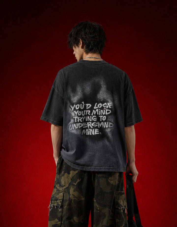 Mental Trespass Sunfade Boxy Fit Tee