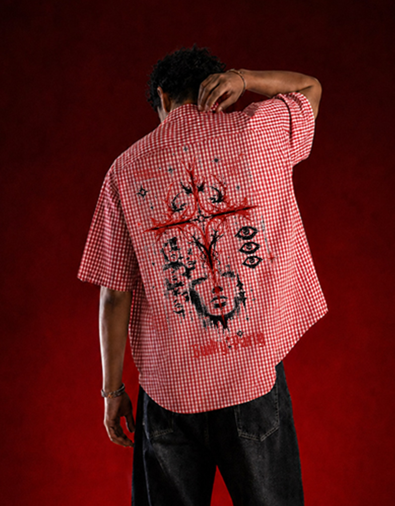 Red Chapel Oxford Boxy Shirt