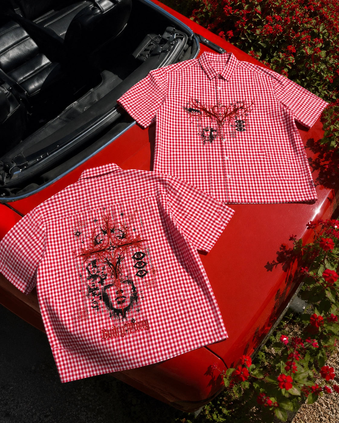 Red Chapel Oxford Boxy Shirt