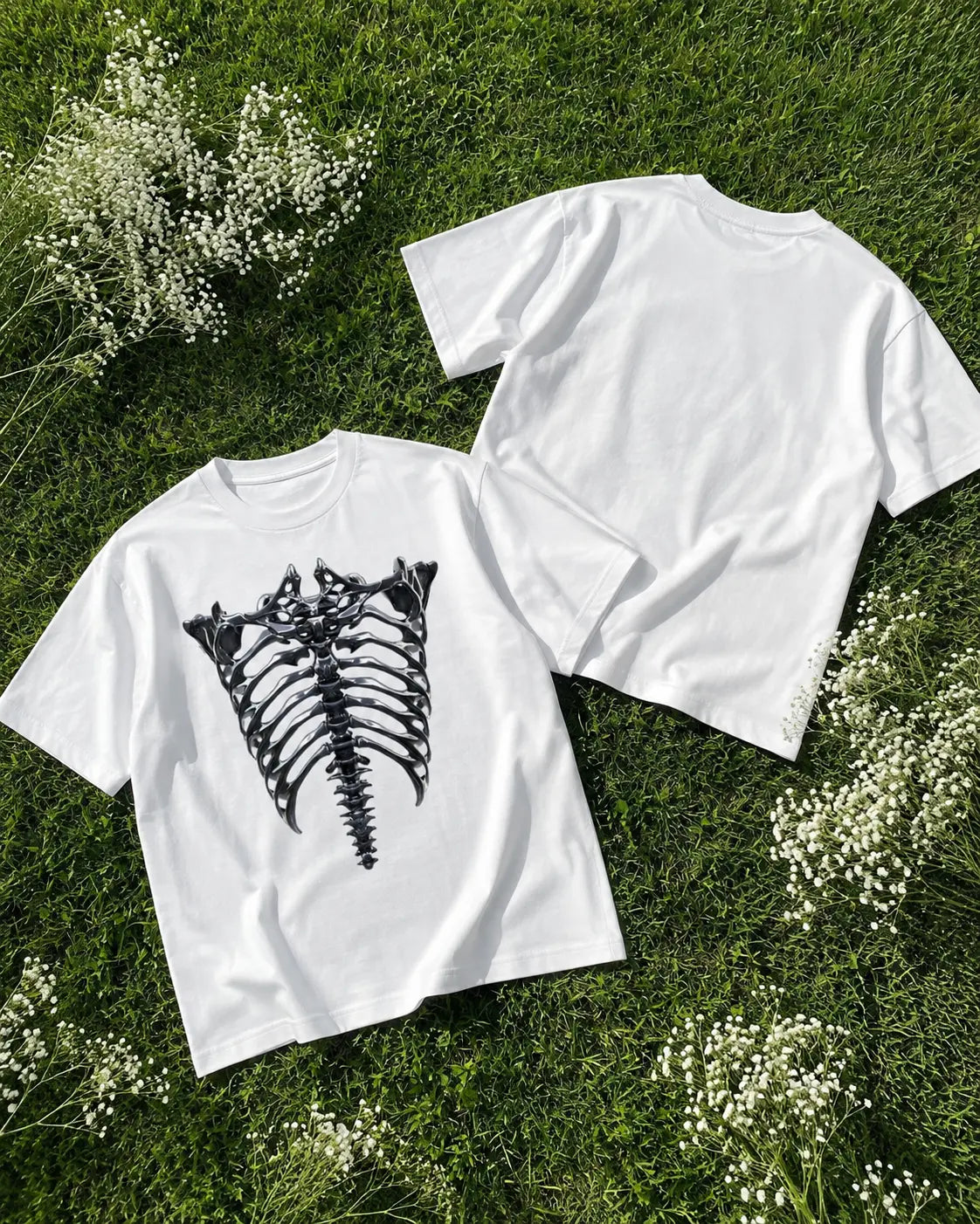 Ribcage Riot Oversized Tee