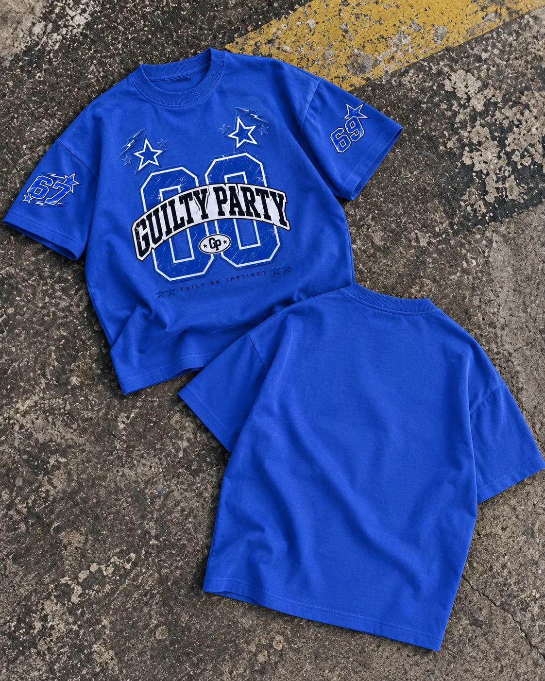 Starboy Royal Blue Oversized T-Shirt