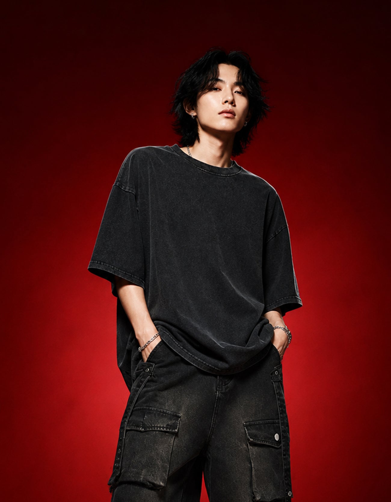 Watch Me Win Vintage Fade Wash Oversized T-shirt