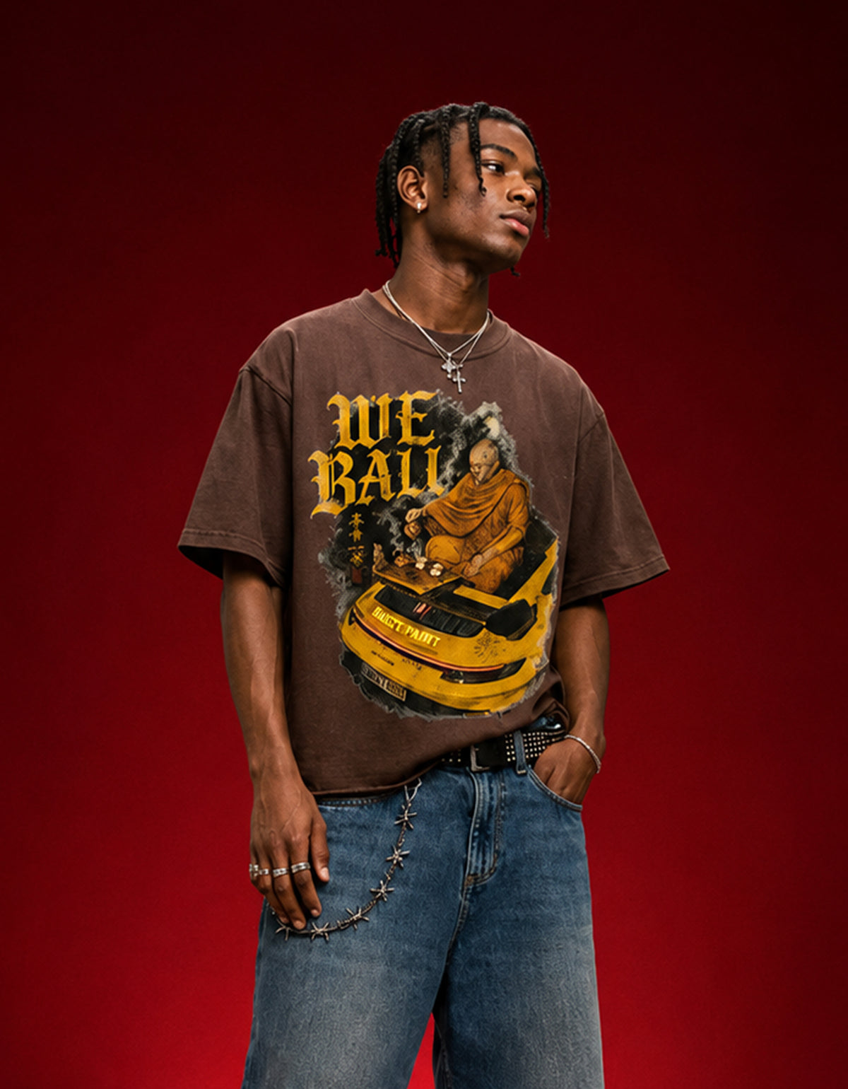 We Ball Boxy Fit T-shirt