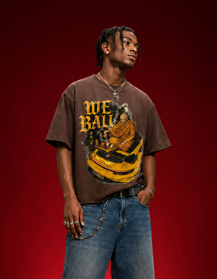 We Ball Boxy Fit T-shirt