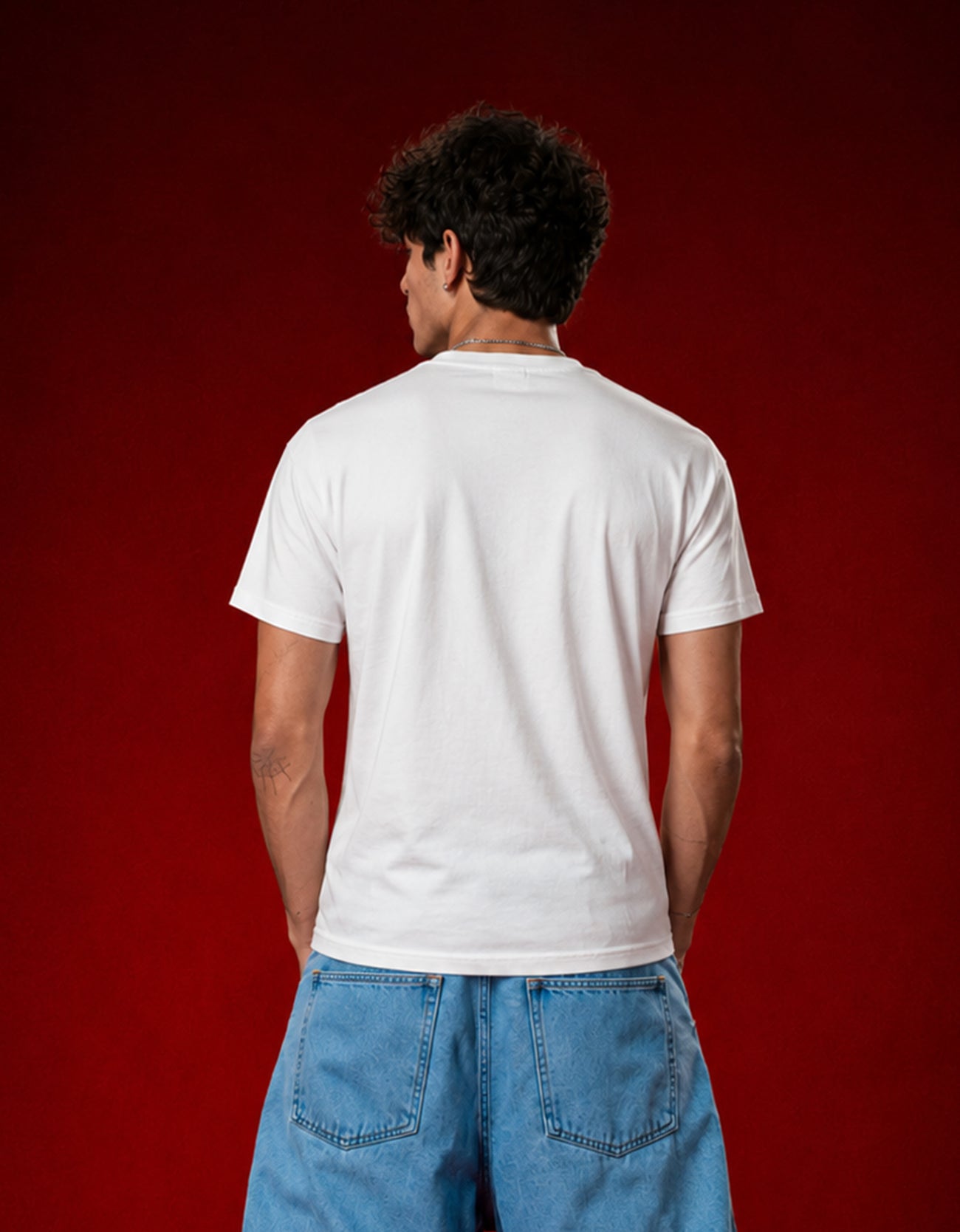 Wide Awake White Regular Fit T-Shirt