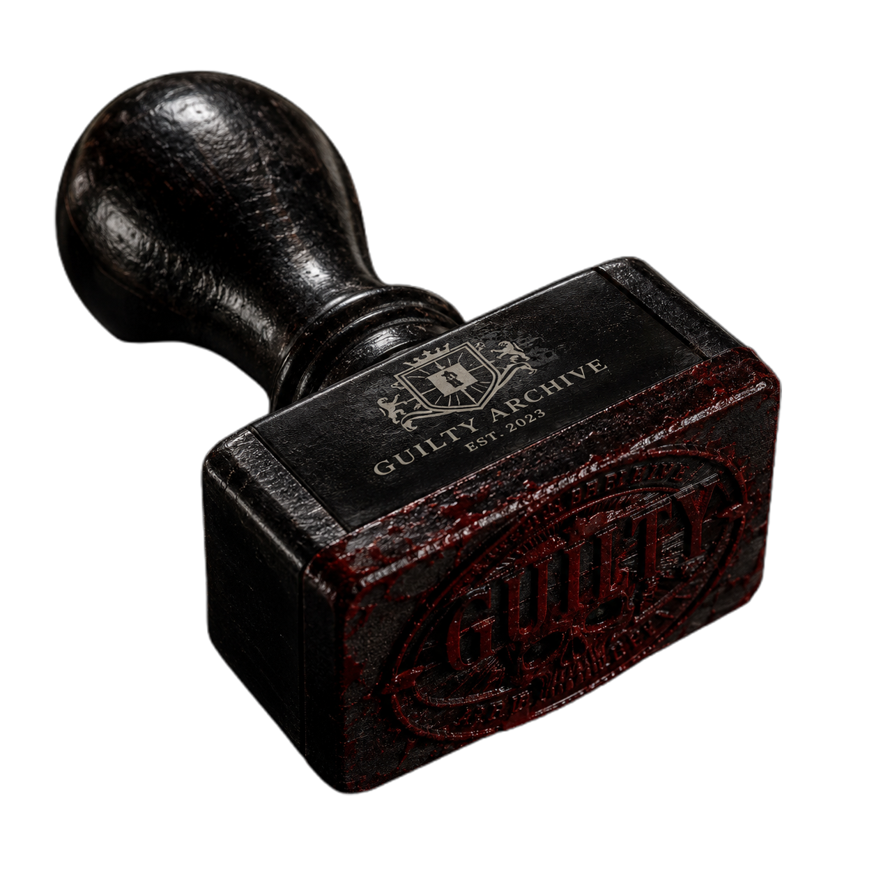 BLOOD RED STAMP